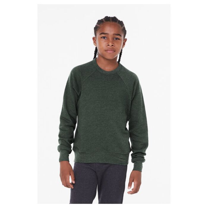 Youth Sponge Fleece Raglan Sweatshirt Thumbnail