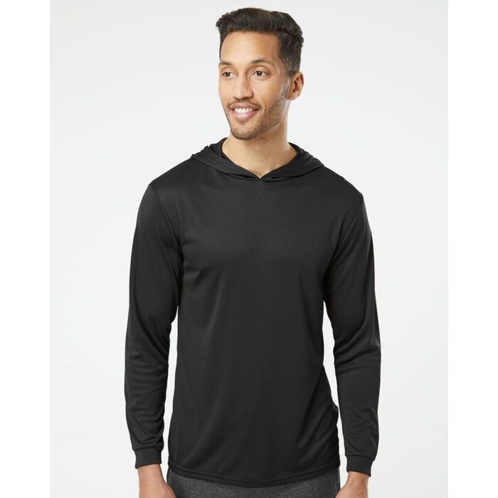 Unisex Bahama Performance Hooded Long Sleeve T-Shirt Thumbnail