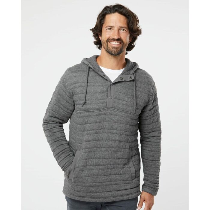 Horizon Quilted Anorak Hooded Pullover Thumbnail