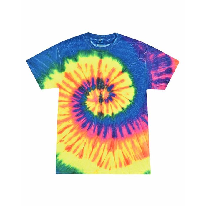 Unisex Multi-Color Tie-Dyed T-Shirt Thumbnail