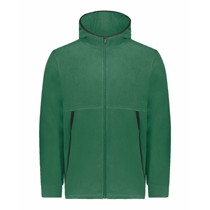 Unisex Eco Revive™ Polar Fleece Hooded Full-Zip Jacket Thumbnail