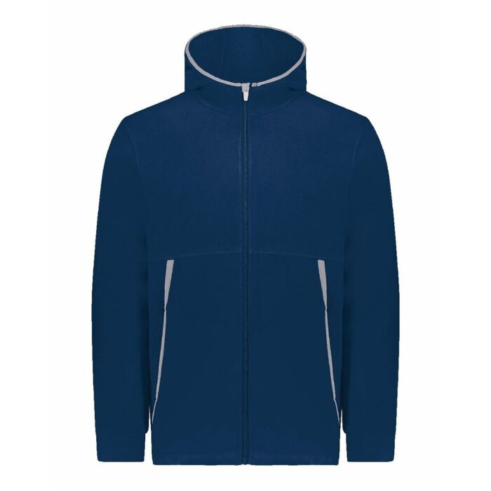 Youth Eco Revive™ Polar Fleece Hooded Full-Zip Jacket Thumbnail