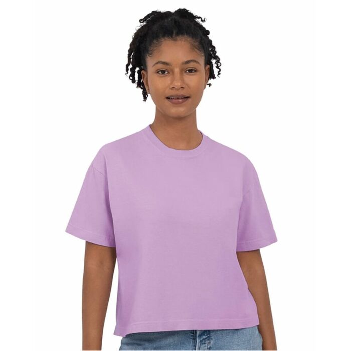 Women's Garment-Dyed Heavyweight Boxy T-Shirt Thumbnail