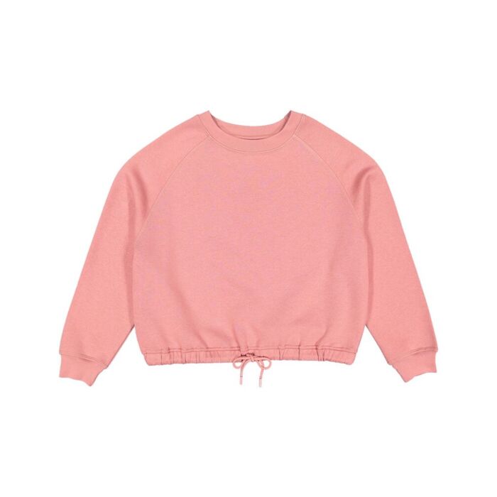 Women's Relaxed 3-End Boxy Fleece Crewneck Sweatshirt Thumbnail