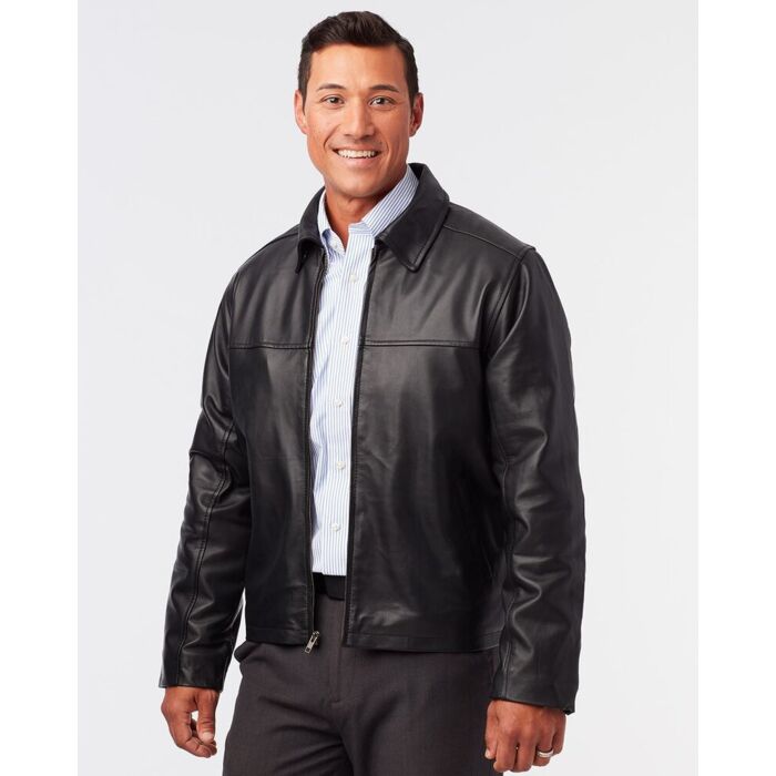 Napa Leather Driving Jacket Thumbnail
