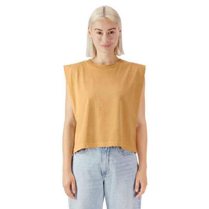 Ladies' Garment Dyed Muscle Tank Thumbnail