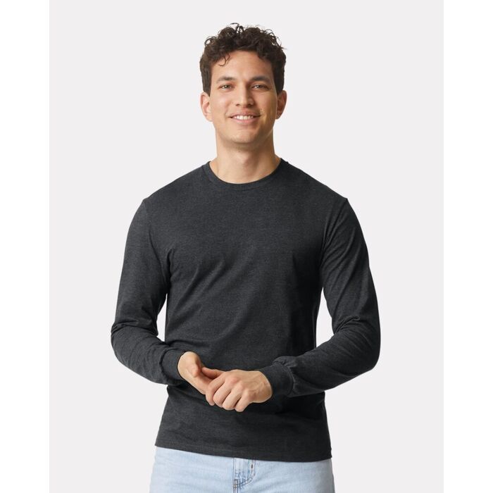 Unisex Softstyle® CVC Long Sleeve T-Shirt Thumbnail
