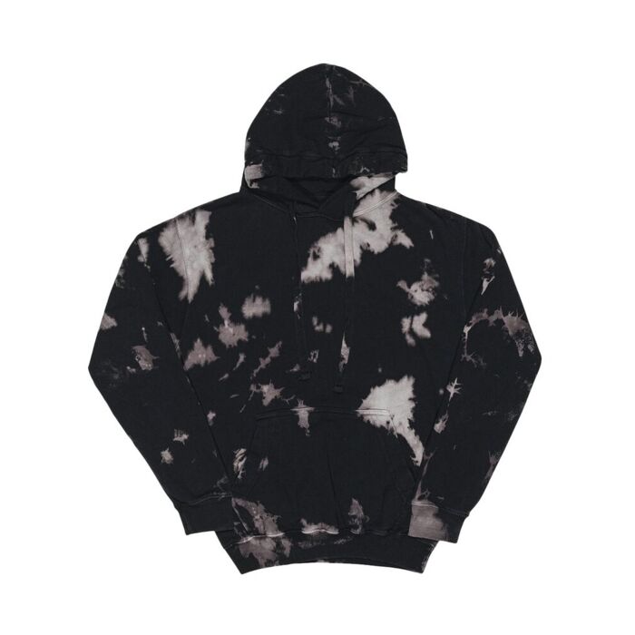 Premium Fleece Bleach Wash Hooded Sweatshirt Thumbnail