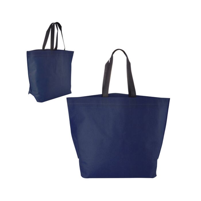 Two-Tone Heat Sealed Non-Woven Tote Bag Thumbnail