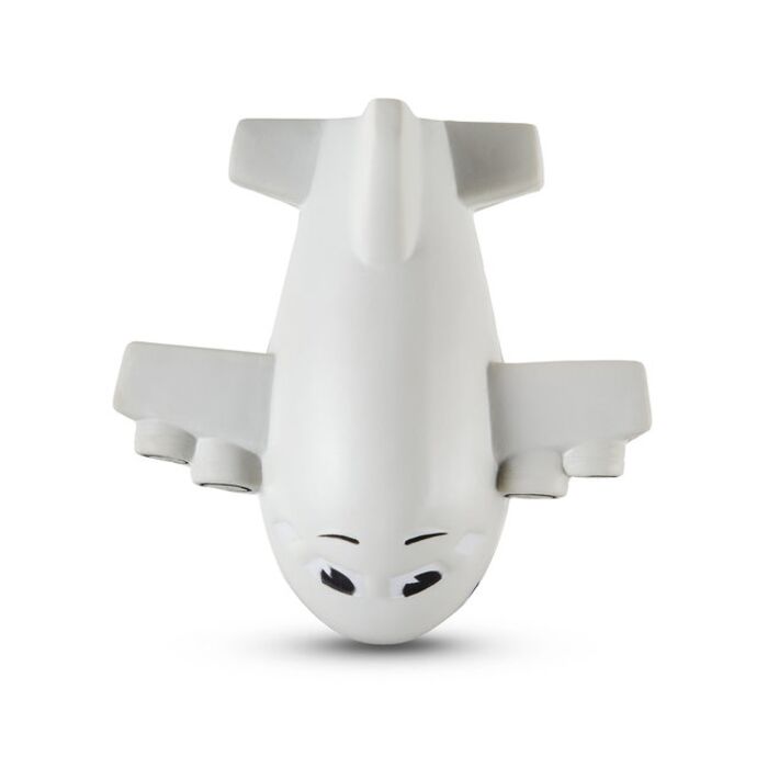 Smiling Airplane Shape Stress Ball Thumbnail