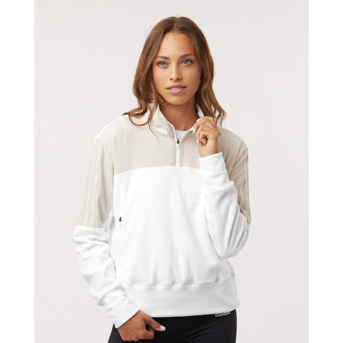 Women's Fleece Quarter-Zip Pullover Thumbnail