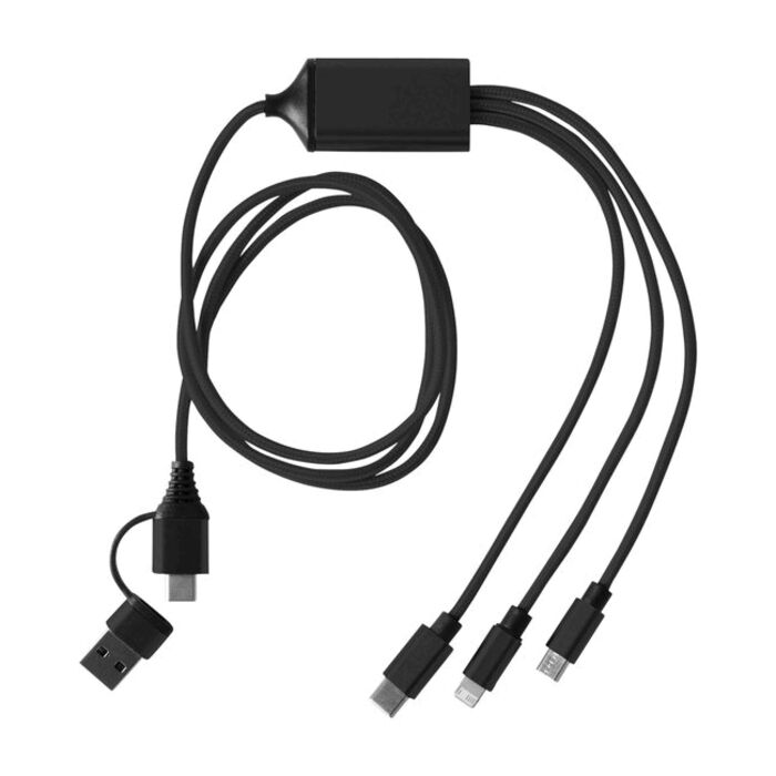3-in-1 Charging Cable with Dual Input Thumbnail