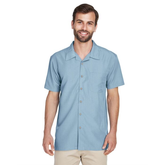Men's Barbados Textured Camp Shirt Thumbnail