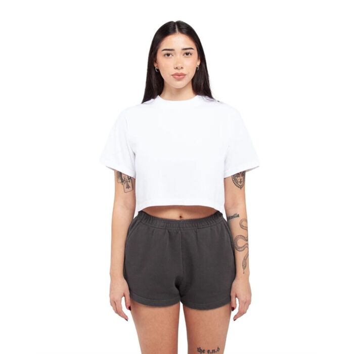 Women's Garment-Dye Fleece Shorts Thumbnail