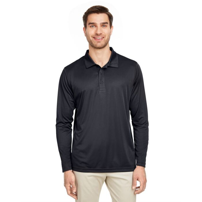 Men's Zone Performance Long Sleeve Polo Thumbnail