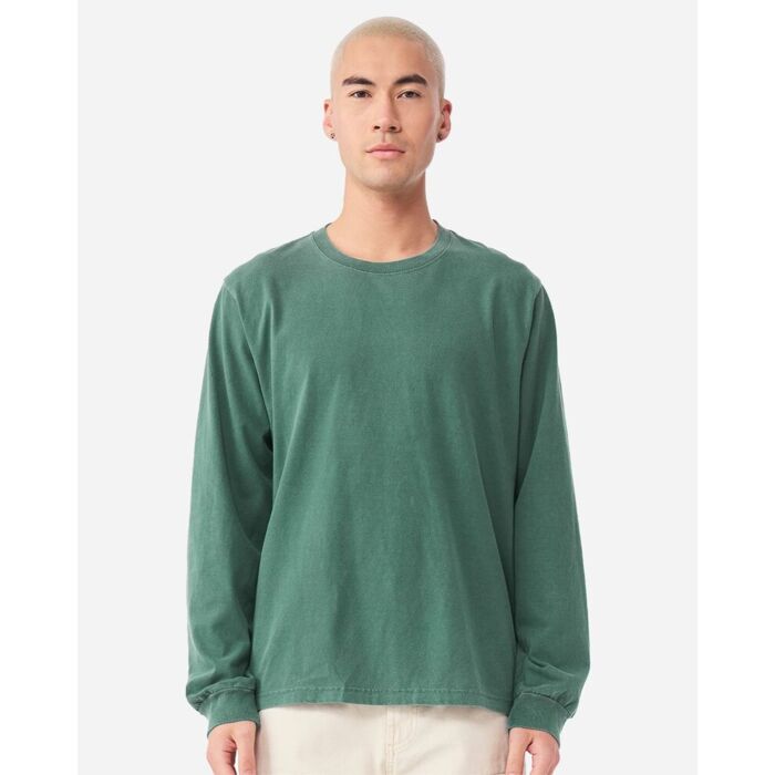Unisex Heavyweight Garment-Dyed Long Sleeve Tee Thumbnail
