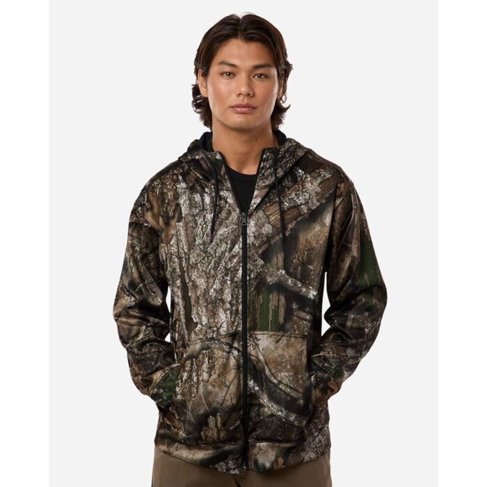 Unisex Realtree® Performance Full-Zip Hooded Sweatshirt Thumbnail