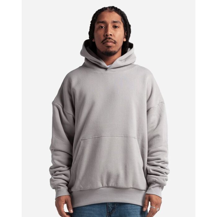Unisex Garment-Dyed Double Layer Reversible Hooded Sweatshirt Thumbnail