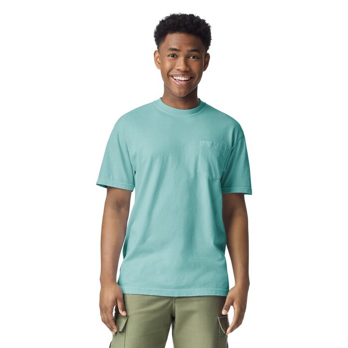 COMFORT COLORS 6.1oz 100% Pocket T Thumbnail