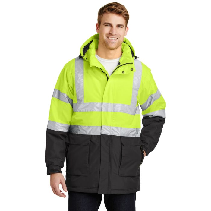 Ansi 107 Class 3 Safety Heavyweight Parka Thumbnail