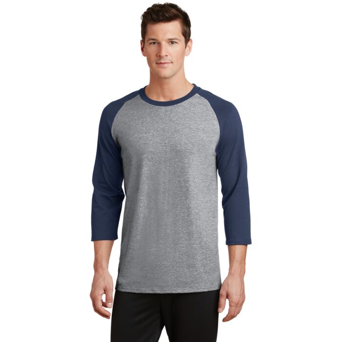 Core Blend 3/4 Sleeve Raglan Tee Thumbnail