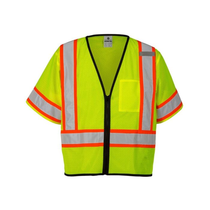 Unisex Class 3 Mesh Zippered Vest Thumbnail