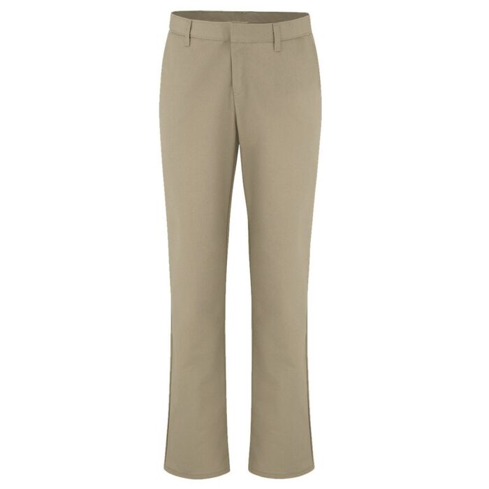 Women's Extended Sizes Industrial Flat Front Pants Thumbnail