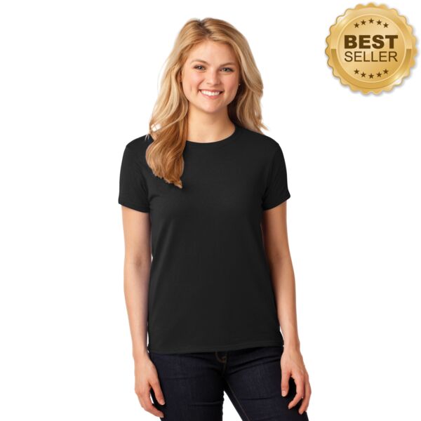 Ladies Heavy Cotton 100% Cotton T Shirt Thumbnail
