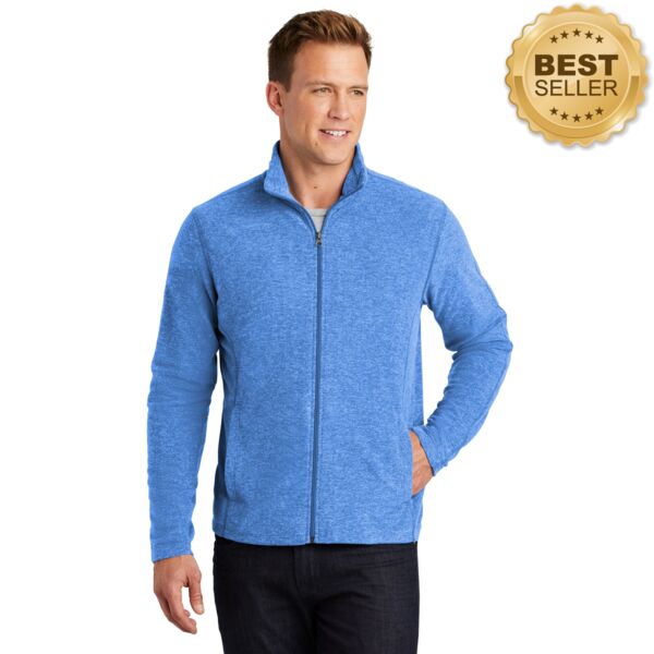 Heather Microfleece Full Zip Jacket Thumbnail