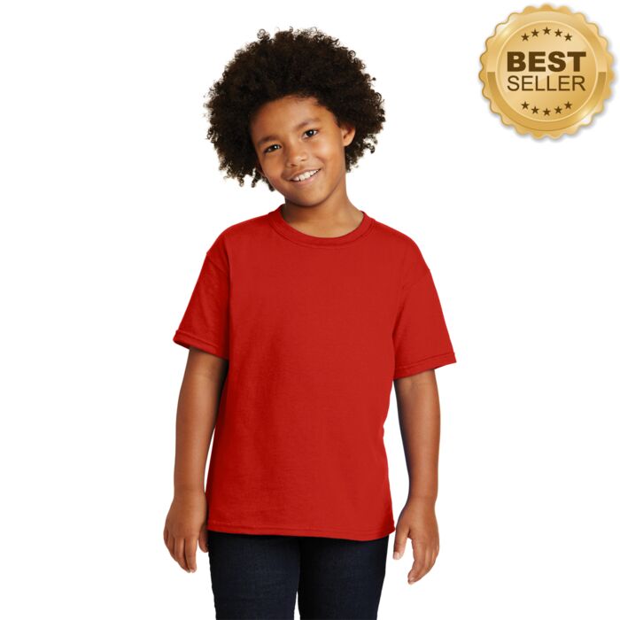 Youth Heavy Cotton  100% Cotton T Shirt Thumbnail