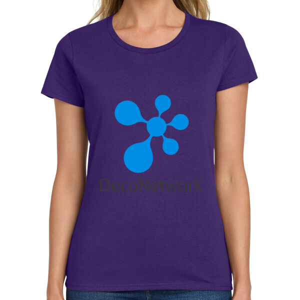 test - Ladies Heavy Cotton 100% Cotton T Shirt Thumbnail