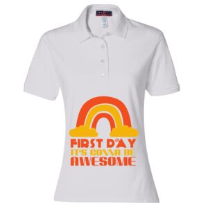 Women's Spotshield® 50/50 Polo Thumbnail