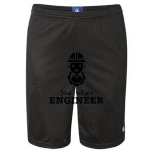 Unisex 9" Mesh Shorts with Pockets Thumbnail