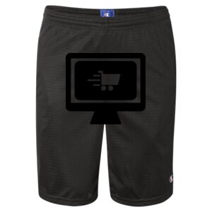 Unisex 9" Mesh Shorts with Pockets Thumbnail
