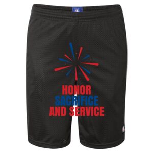 Unisex 9" Mesh Shorts with Pockets Thumbnail