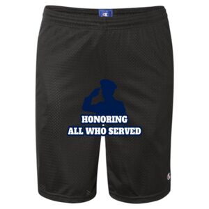 Unisex 9" Mesh Shorts with Pockets Thumbnail